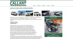 Desktop Screenshot of callantauto.be